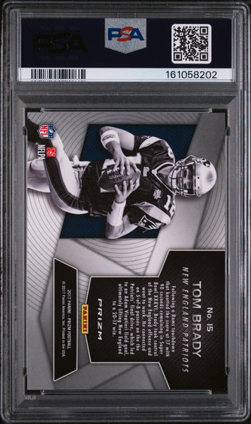 Tom Brady - 2017 Panini Prizm Super Bowl Mvps PSA 6
