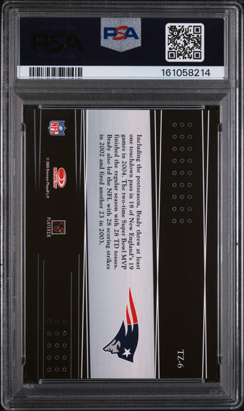 Tom Brady - 2005 Zenith Team Zenith PSA 7