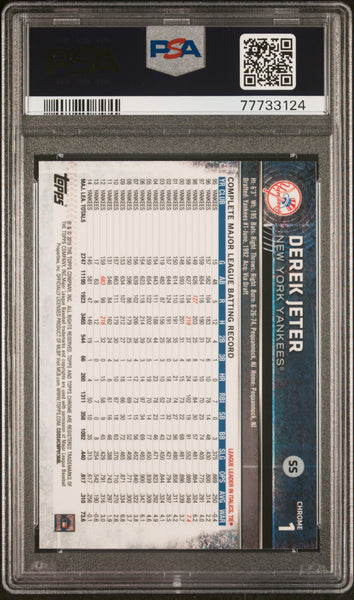 Derek Jeter - 2015 Topps Chrome PSA 9