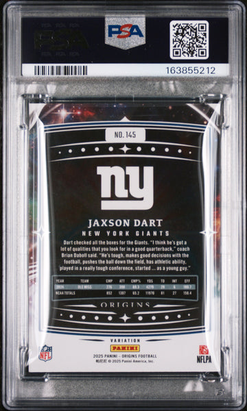 Jaxson Dart - 2025 Panini Origins Variation PSA 10 Rookie