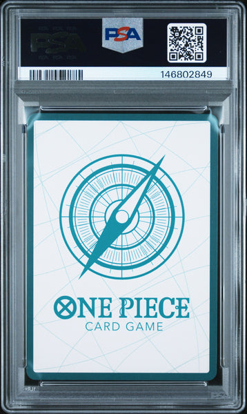 2026 One Piece Op14-Eb04-The Azure Sea's Seven Don!! Card Egghead-Gold PSA 10