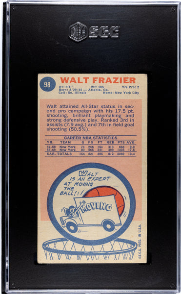 Walt Frazier - 1969 Topps SGC 2.5