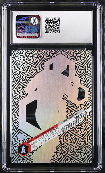 Shohei Ohtani - 2018 Bowman High Tek Pattern 3 CGC 9