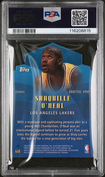 Shaquille O'Neal - 1997 Topps Generations Refractor PSA 8