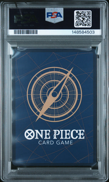 2025 One Piece JPN Op14-The Azure Sea's Seven Perona Special Alt Art PSA 10 #093