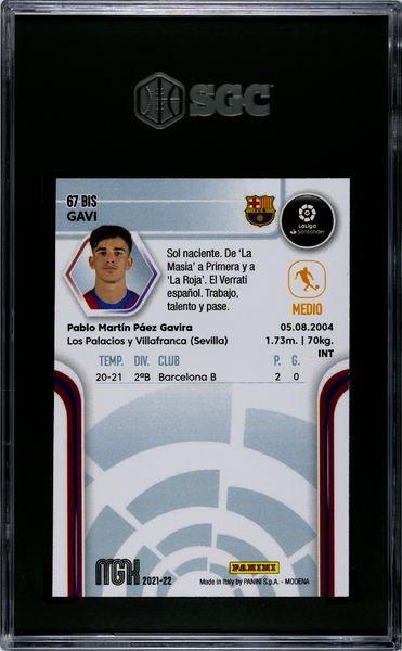 Gavi - 2021 Panini Megacracks SGC 9