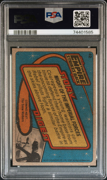1980 Star Wars Empire Strikes Back Might Of The Imperial.. . #42 PSA 10