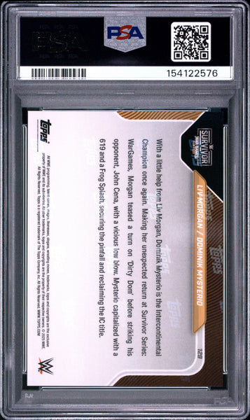 Mysterio Morgan - 2025 Topps Now WWE PSA 10