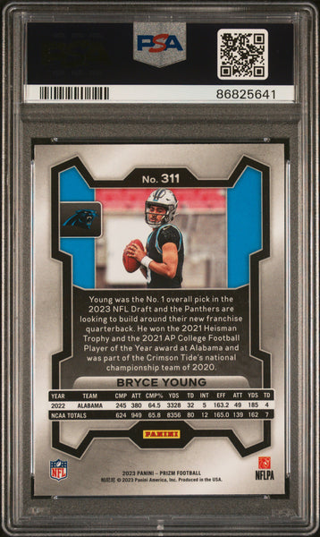Bryce Young - 2023 Panini Prizm PSA 10