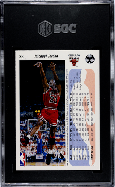 Michael Jordan - 1992 Upper Deck SGC 9.5