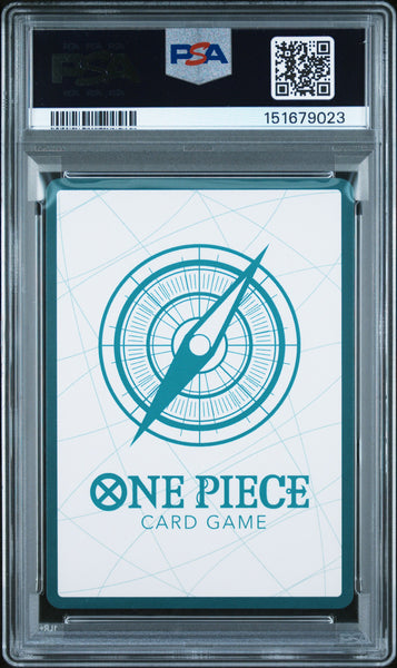 2026 One Piece Op14-Eb04-The Azure Sea's Seven Don!! Card Egghead-Gold PSA 10