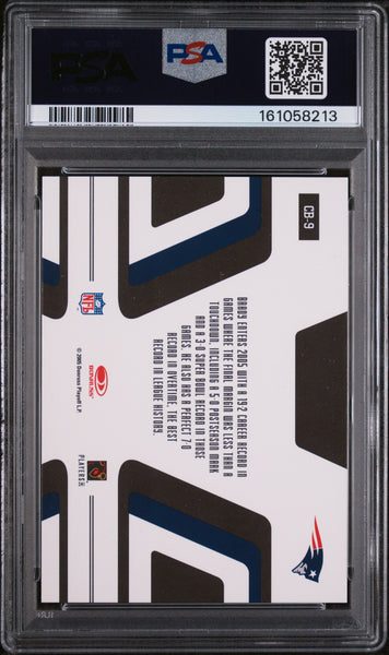 Tom Brady - 2005 Donruss Zenith Canton Bound Silver PSA 9