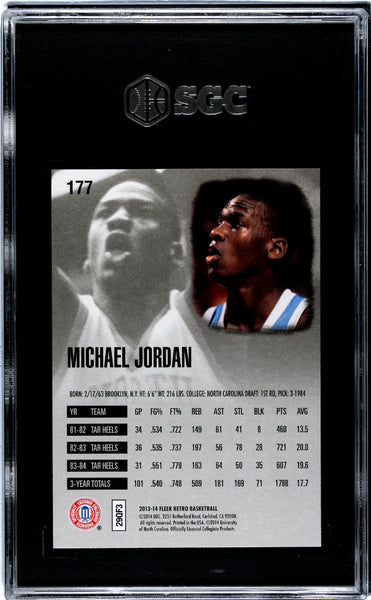 Michael Jordan - 2013 Fleer Retro '95 96 Ultra SGC 9