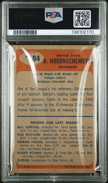 Bob Hoernschemeyer - 1955 Bowman PSA 4