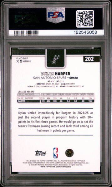 Dylan Harper - 2025 Topps Season Tip Off PSA 9