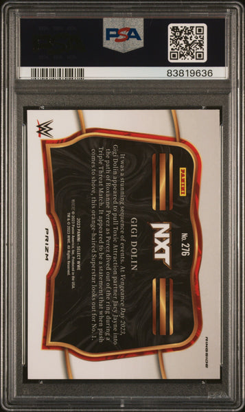 Gigi Dolin - 2023 Panini Select WWE Tiger PSA 10