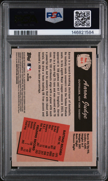 Aaron Judge - 2024 Bowman 1955 Bowman Anime PSA 9