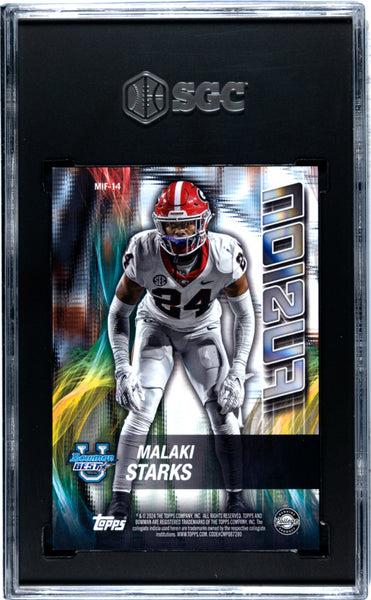 Starks Bolden - 2024 Bowman U Best Mirror Image Fusion SGC 10