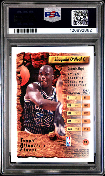Shaquille O'Neal - 1993 Finest PSA 8