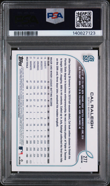 Cal Raleigh - 2022 Topps PSA 9