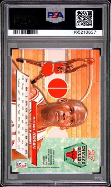 Michael Jordan - 1992 Ultra PSA 10