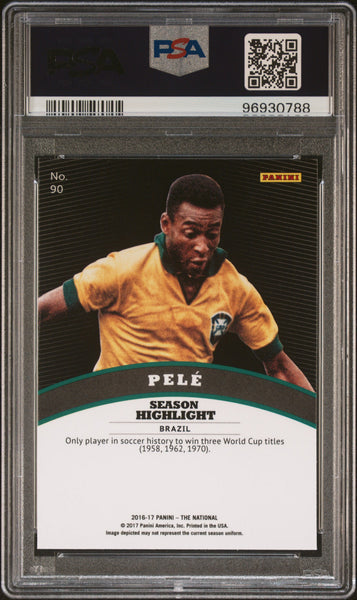 Pele - 2017 Panini National Convention Vip PSA 10