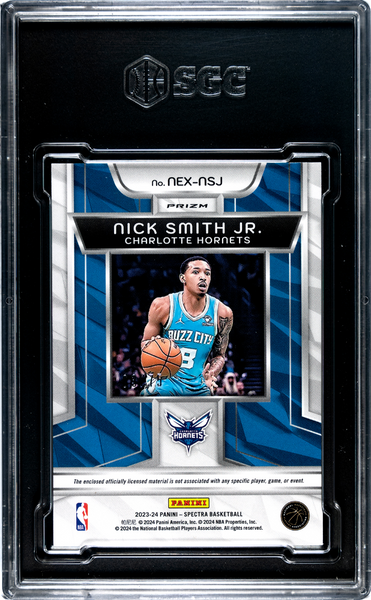 Nick Smith JR. - 2023 Panini Spectra Next Era Mat. Interstellar  75 SGC 9 3/75