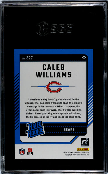 Caleb Williams - 2024 Donruss SGC 10