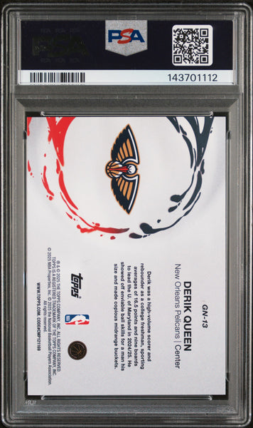 Derik Queen - 2025 Topps Generation Now PSA 10