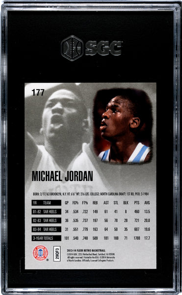 Michael Jordan - 2013 Fleer Retro '95 96 Ultra SGC 10