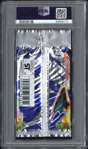 Base Set Foil Pack 1996 Nintendo Pokemon PSA 7