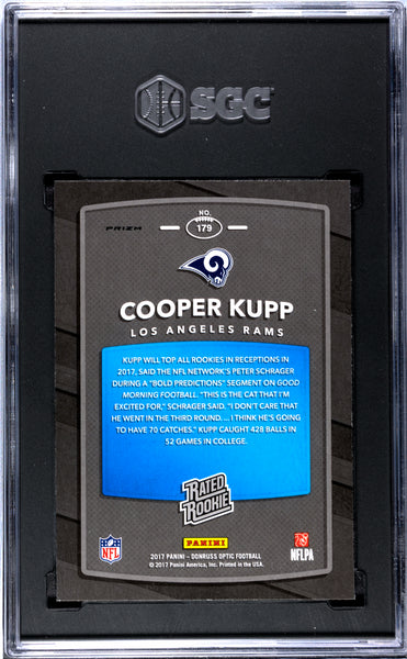 Cooper Kupp - 2017 Donruss Optic Pink Prizm SGC 10