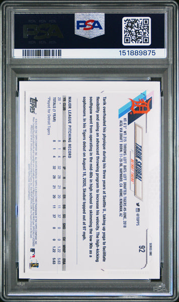 Tarik Skubal - 2021 Topps PSA 9