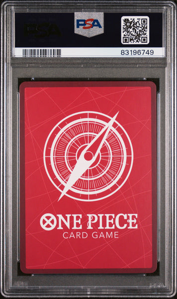 2022 One Piece Japanese Op01 Romance Monkey D. Luffy Alternate Art PSA 10 #003