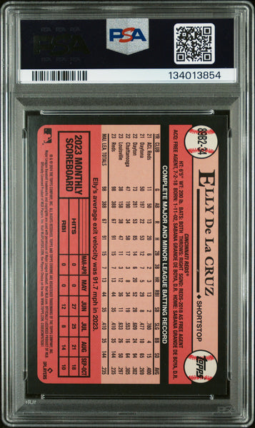 Elly De La Cruz - 2024 Topps 1989 Topps Baseball Foil PSA 9