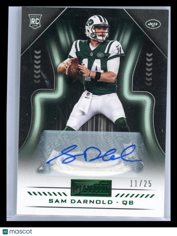 Sam Darnold - 2018 Panini Playbook Rookies RC 11/25