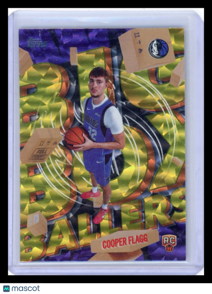 Cooper Flagg - 2025 Topps Big Box Ballers Yellow Rookie