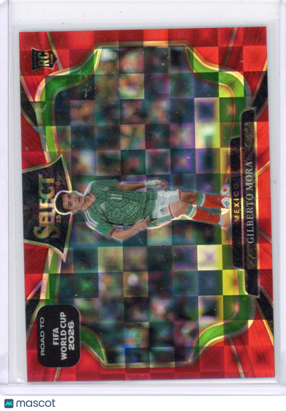 Gilberto Mora - 2026 Fifa Select Red Pandora Field Level Rookie