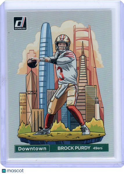 Brock Purdy - 2024 Panini Donruss Downtown CASE HIT