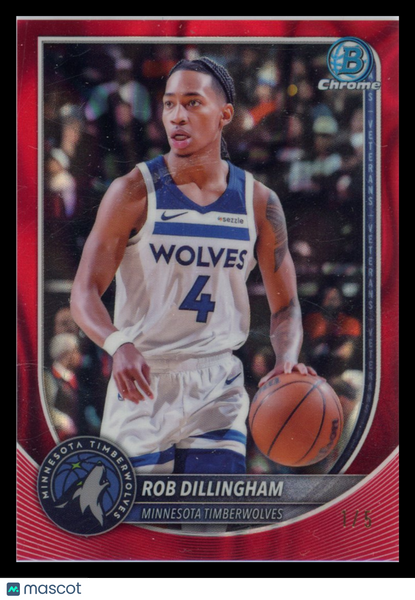 Rob Dillingham - 2025 Bowman Chrome Red Lava /5