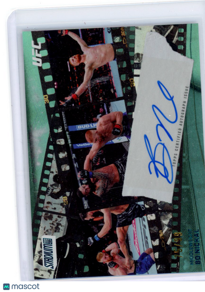 Bo Nickal 2026 UFC Stadium Club Teal Fight Night Auto /99