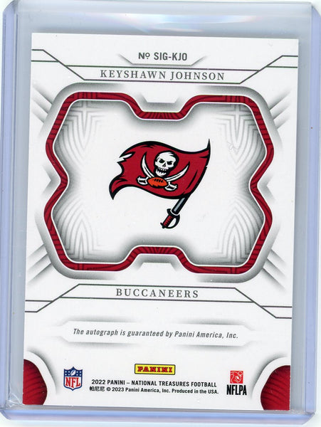Keyshawn Johnson - 2023 Panini National Treasures Signatures Autograph 13/99