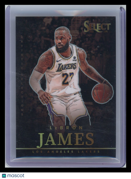 LeBron James - 2023 Panini Select Artistic Impressions CASE HIT