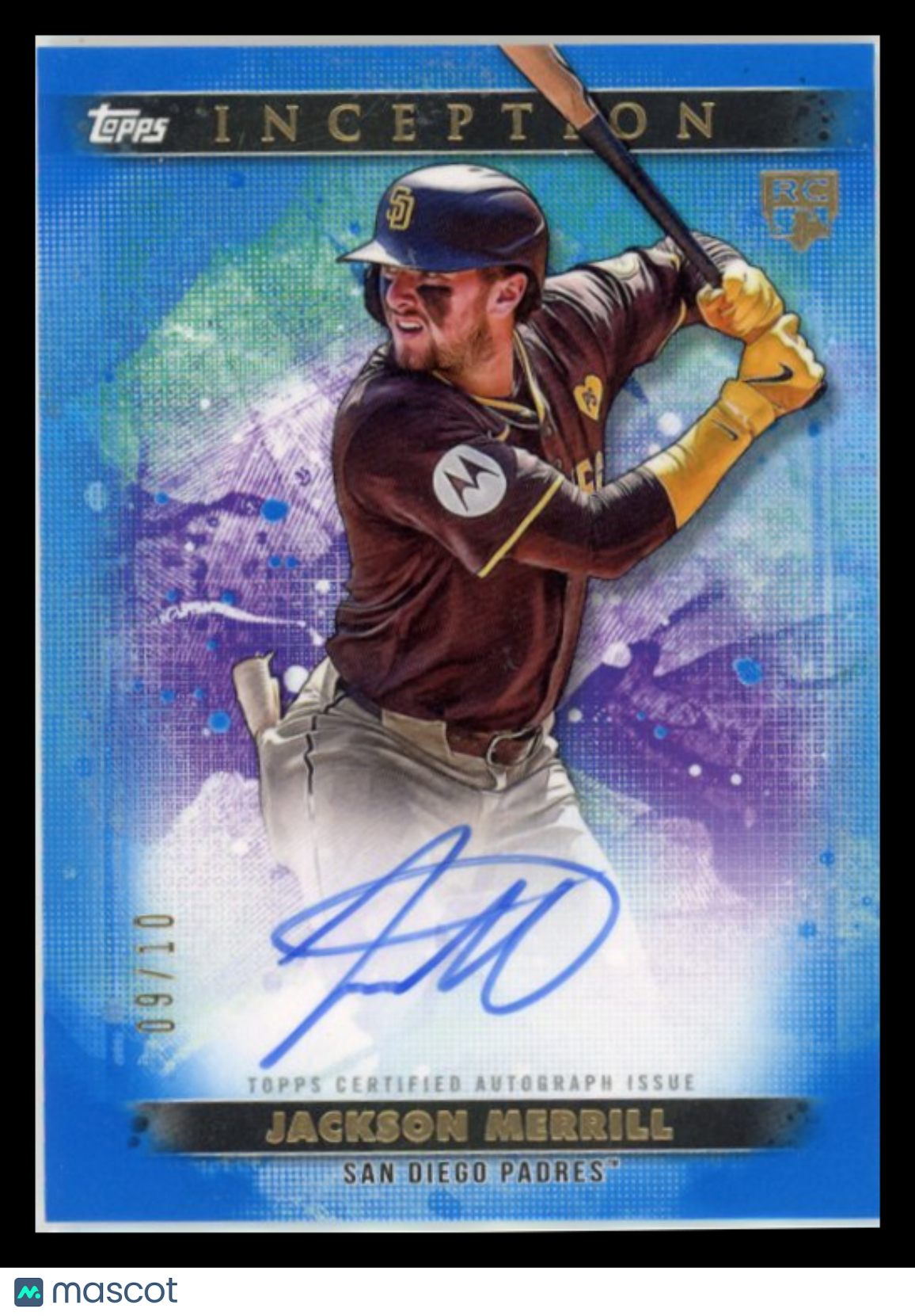 Jackson Merrill - 2024 Topps Inception 09/10 Autograph RC