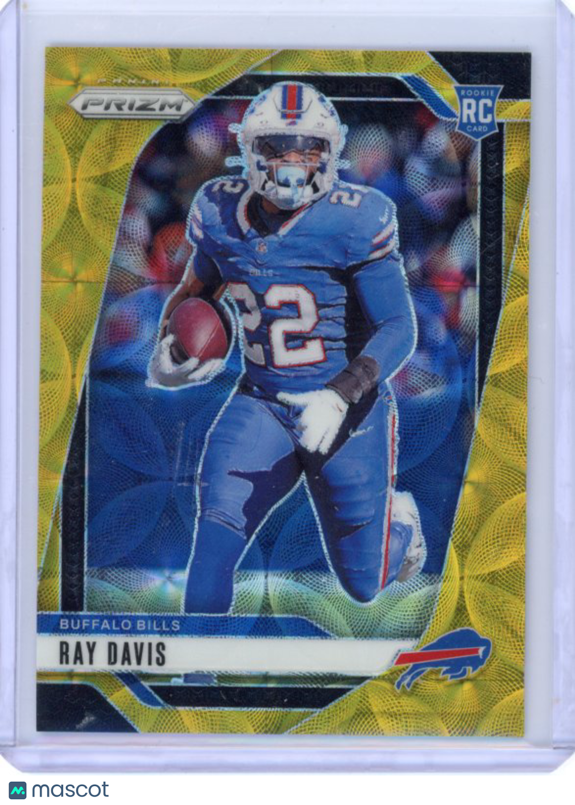 Ray Davis - 2024 Panini Prizm Football Gold Choice 06/10 RC