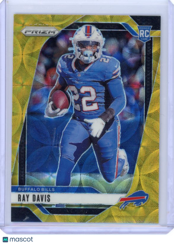 Ray Davis - 2024 Panini Prizm Football Gold Choice 06/10 RC