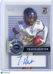 Travis Hunter - 2023 Pro Set Platinum Pure Rookie Auto Autograph 14/15 P-TH2