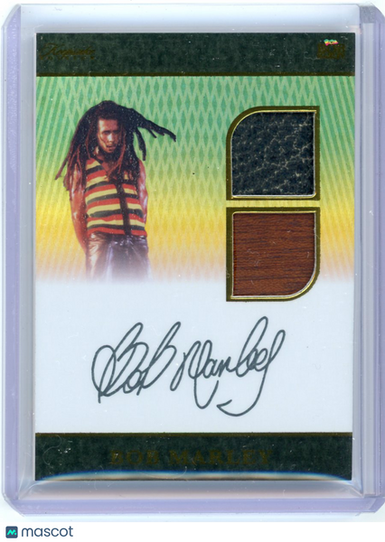 Bob Marley 2025 Keepsake Dual Relic Gutair/Piano Relic 24/50