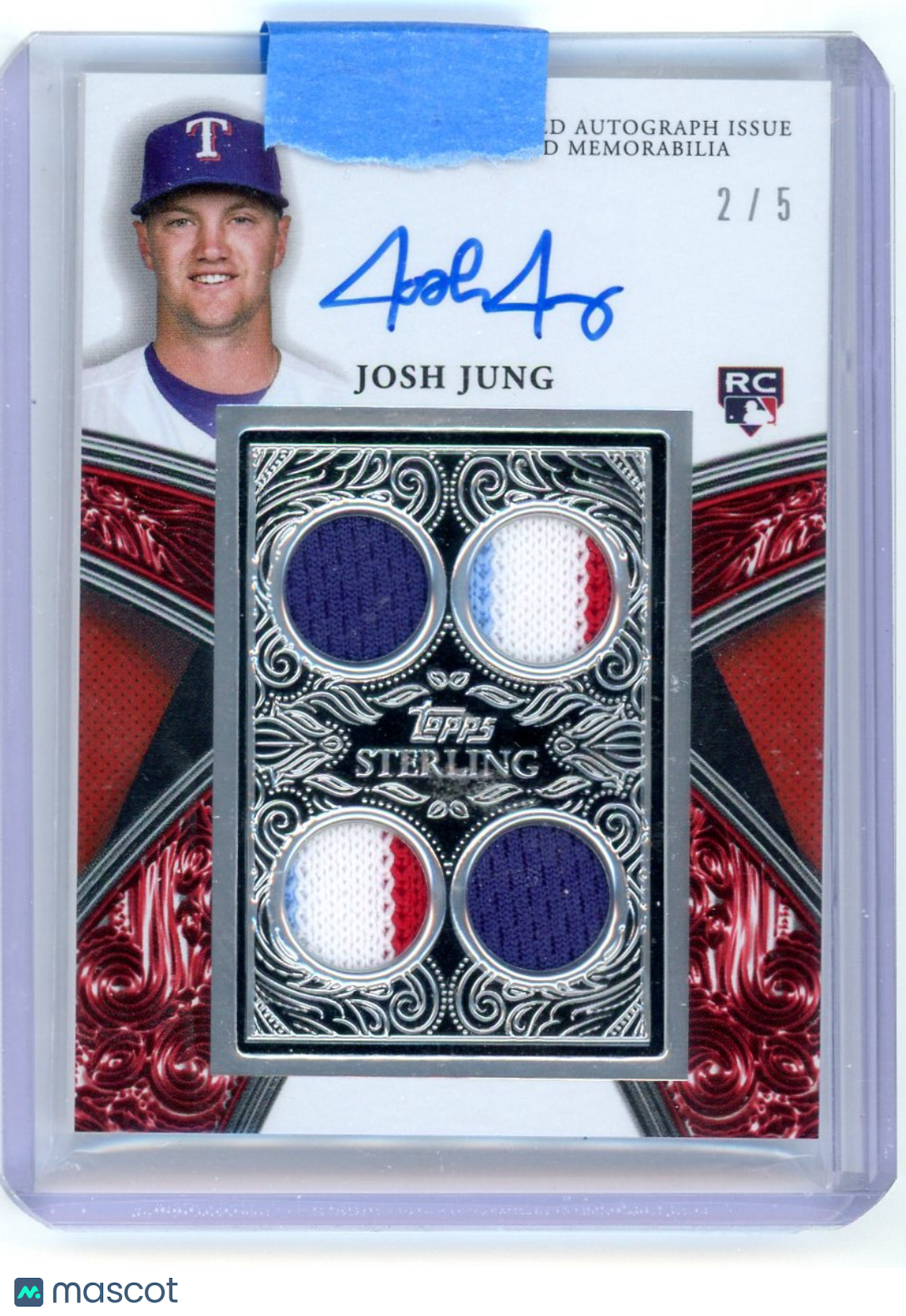 Josh Jung - 2023 Topps Sterling Patch RC 2 / 5