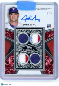 Josh Jung - 2023 Topps Sterling Patch RC 2 / 5